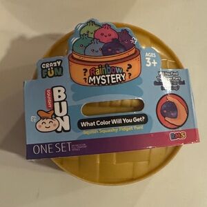 Squishy Bun Rainbow Mystery Toy - rainbow mystery